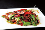 豆炒腊肉