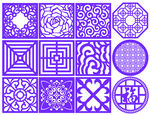 雕刻花纹 镂空花纹