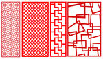 雕刻花纹 镂空花纹