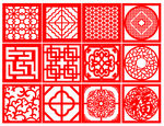 雕刻花纹 镂空花纹
