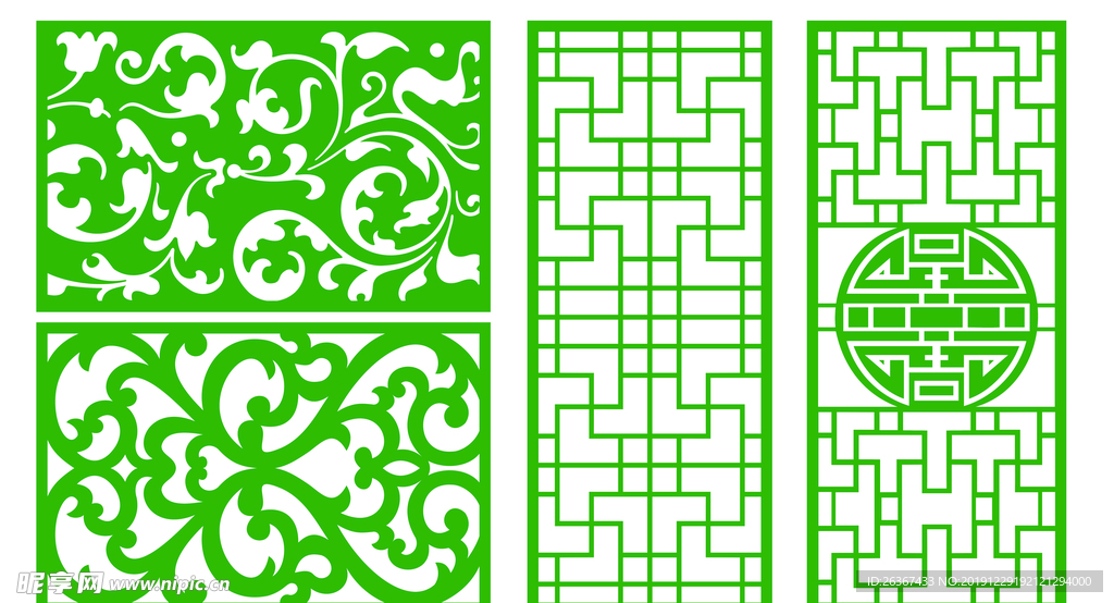 雕刻花纹 镂空花纹