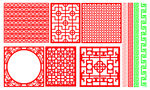 雕刻花纹 镂空花纹