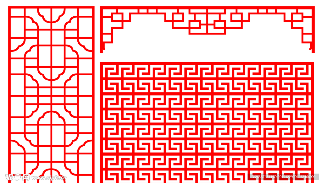 雕刻花纹 镂空花纹