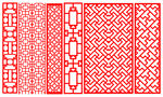 雕刻花纹 镂空花纹