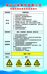 对辊机安全风险告知牌