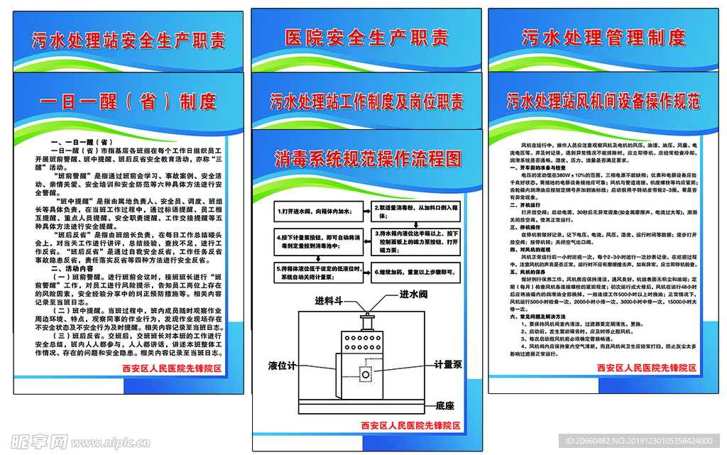 医院污水处理各项制度