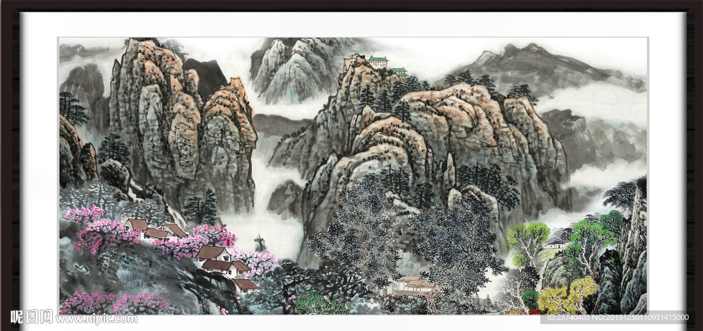 国画山水