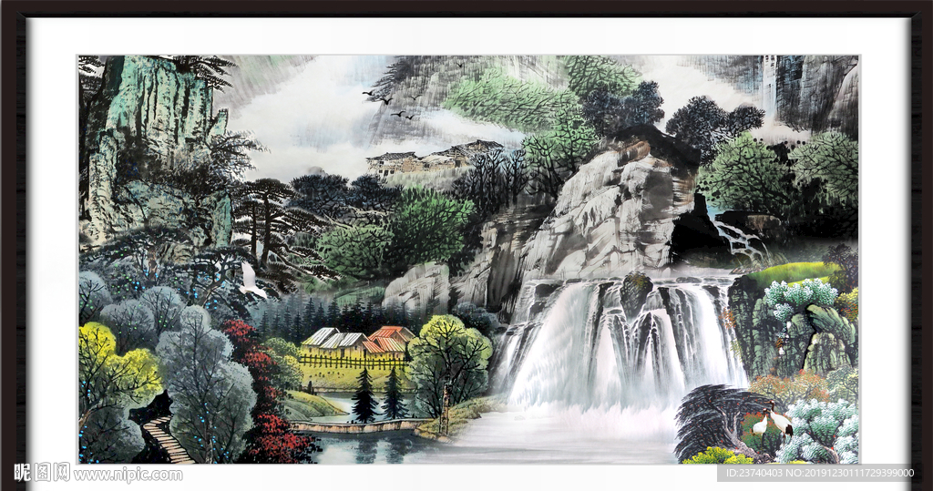 山水画
