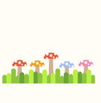矢量生日元素