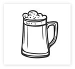 手绘餐具素材图片