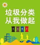垃圾分类 从我做起