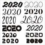 2020字体设计