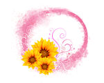 分层花纹图