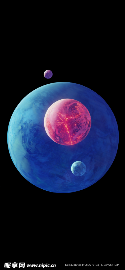 宇宙星球太空背景