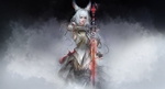 彩色插画人物动漫背景