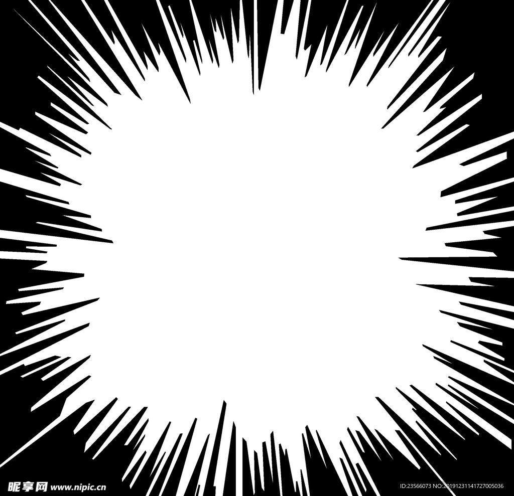 漫画爆炸特写装饰