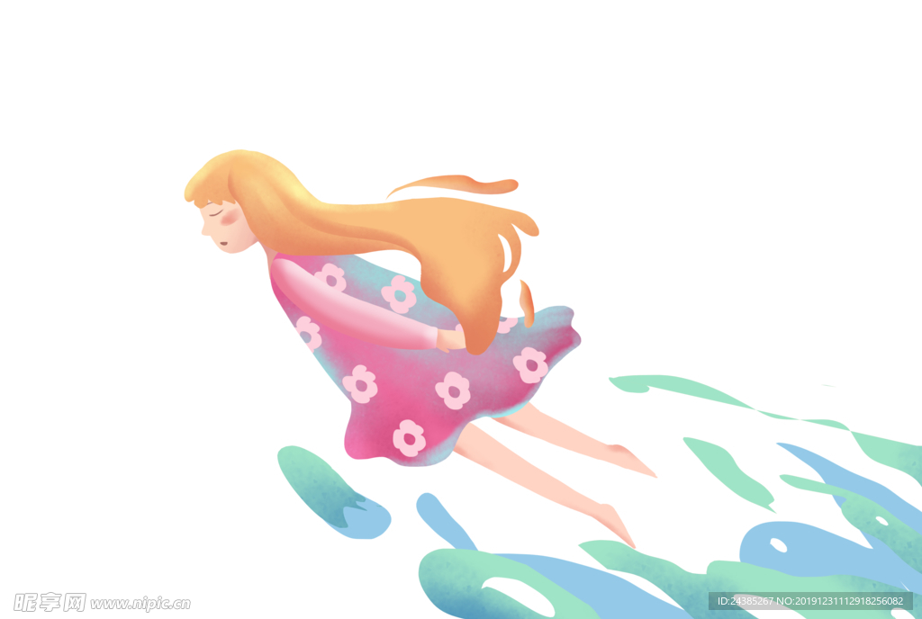 可爱小女孩