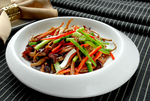 茶菇爆松阪肉