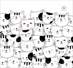卡通猫咪