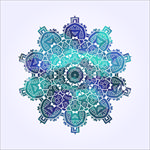 欧式花纹