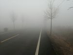 大雾天气道路