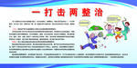 一打击两整治宣传栏