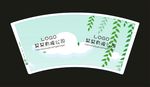 纸杯平面图