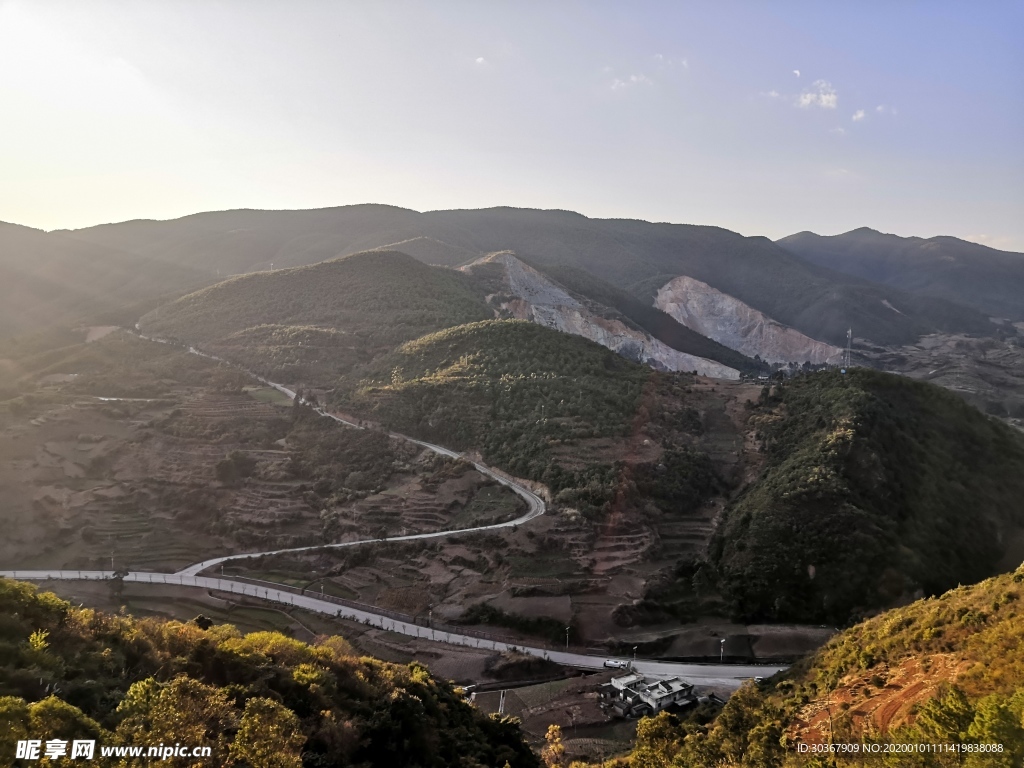 云南山区景色