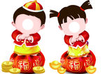 新年立牌