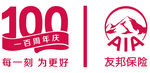 友邦保险一百周年庆logo
