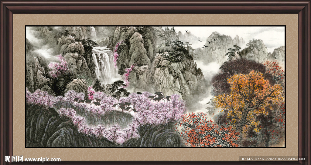 国画山水