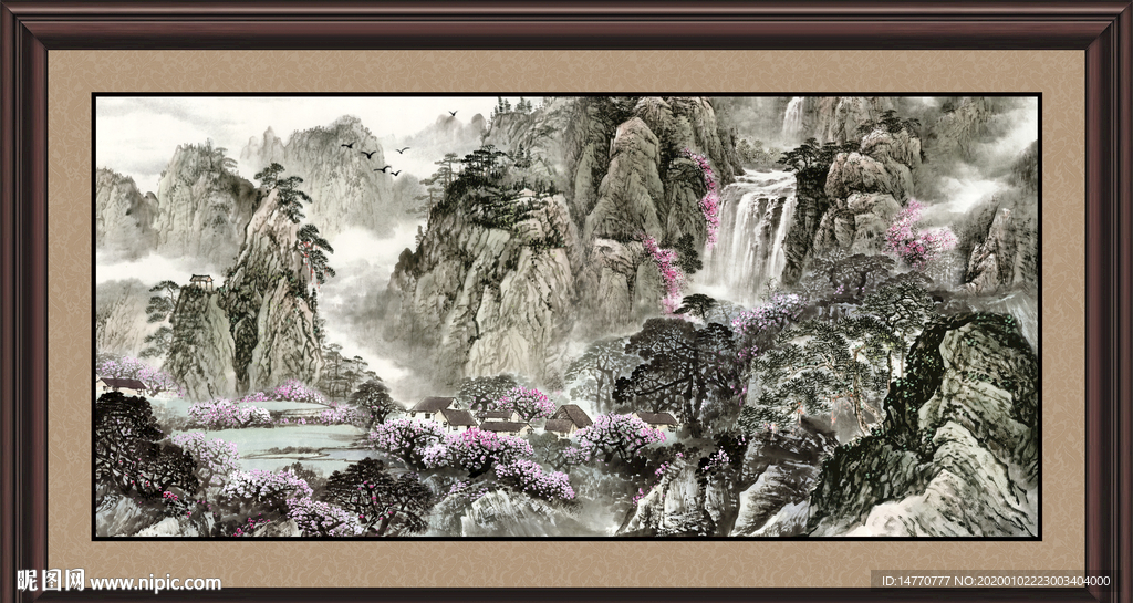 国画山水