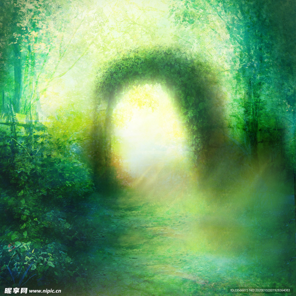 复古欧式田园背景