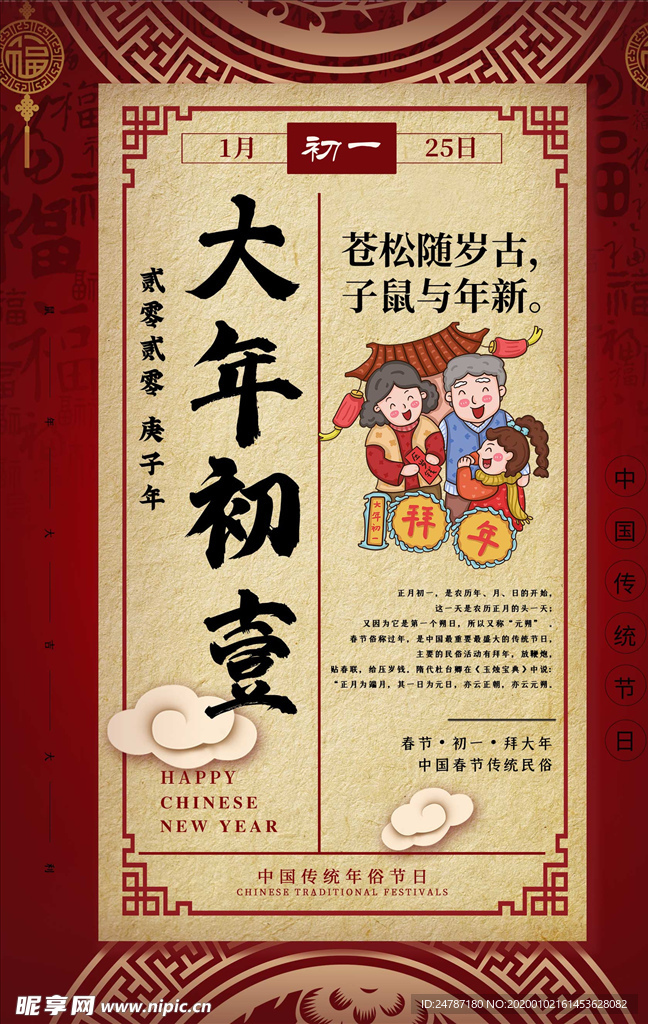 新年海报