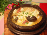 石锅海鲜豆腐