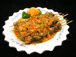 风味鱼串