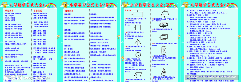 小学数学公式