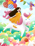 儿童节手绘