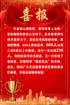 喜报