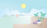 海滩