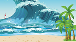 海滩