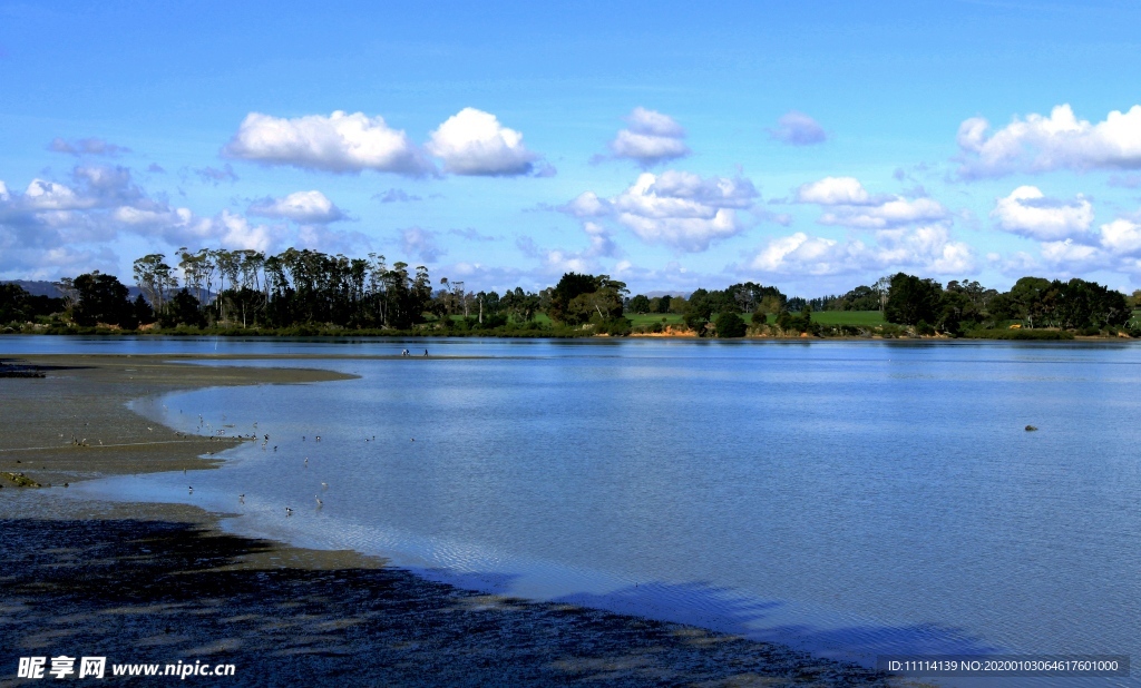 新西兰海滨风景