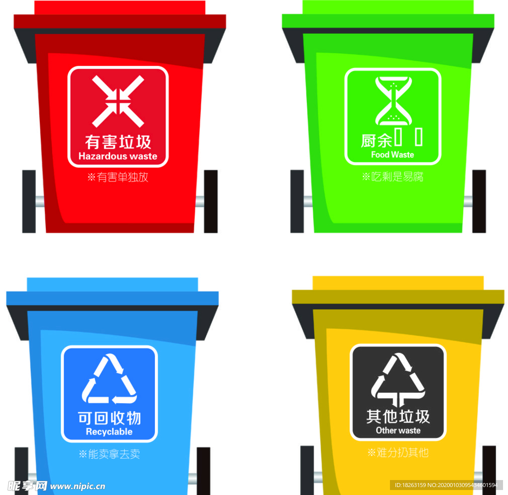垃圾桶 垃圾分类
