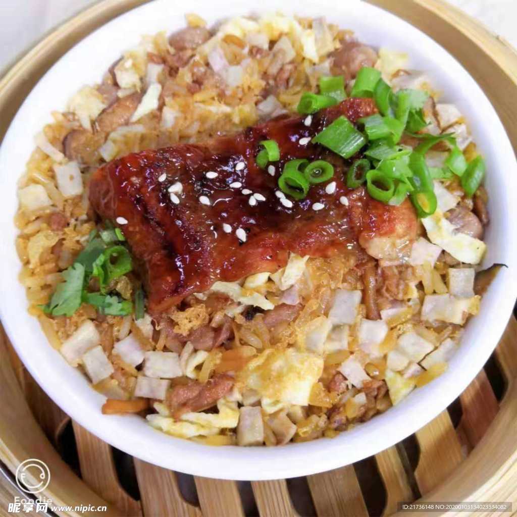台式鳗鱼米糕.