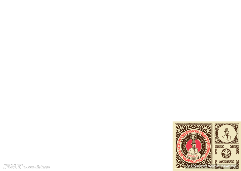欧式花纹