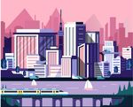 城市插画