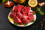 顶级鲜嫩牛肉块