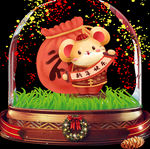 鼠年元素音乐盒