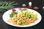 菜心黄豆