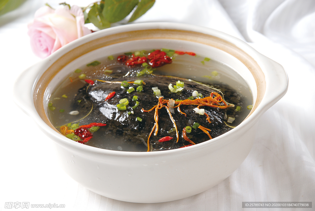 虫草花煲甲鱼